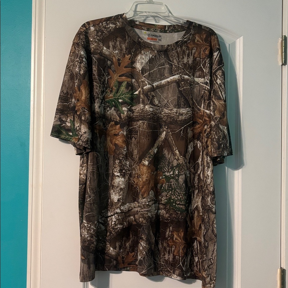 Magellan Outdoors Camo Hunt Gear Dry-fit Shirt